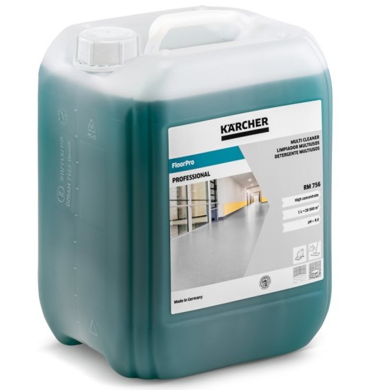 RM 756 Floor Pro Multi środek czyszczący płyn 10 l Karcher posadzki podłogi