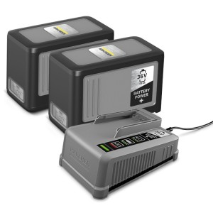 Zestaw akumulatorów Battery Power+ 36/75 + ładowarka do urządzeń Karcher