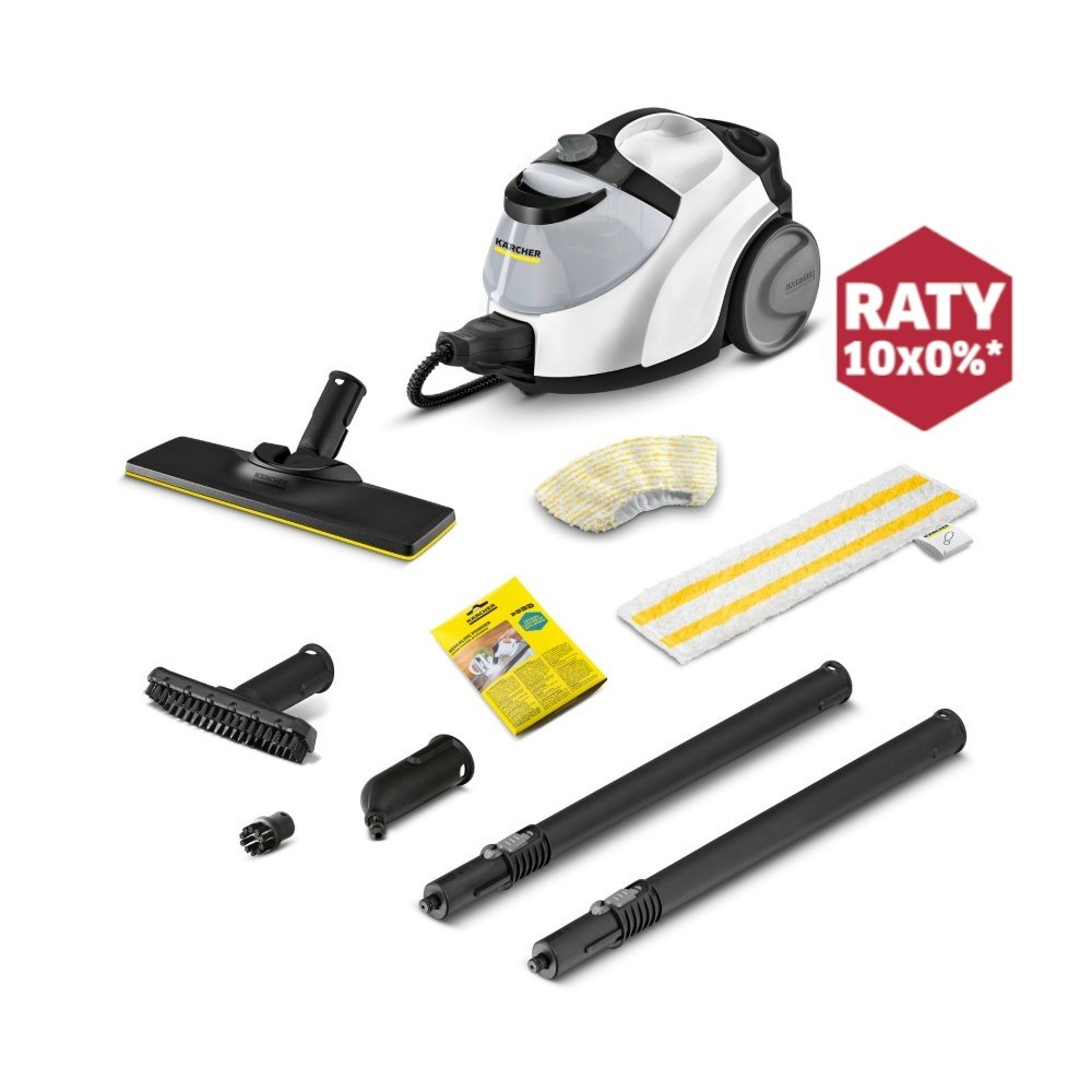 Parownica SC 5 Easyfix mop parowy biała mocna 2200 W