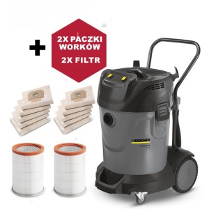 NT 70/2  (2400W, 70L, DN 40) dwuturbinowy ODKURZACZ UNIWERSALNY KARCHER