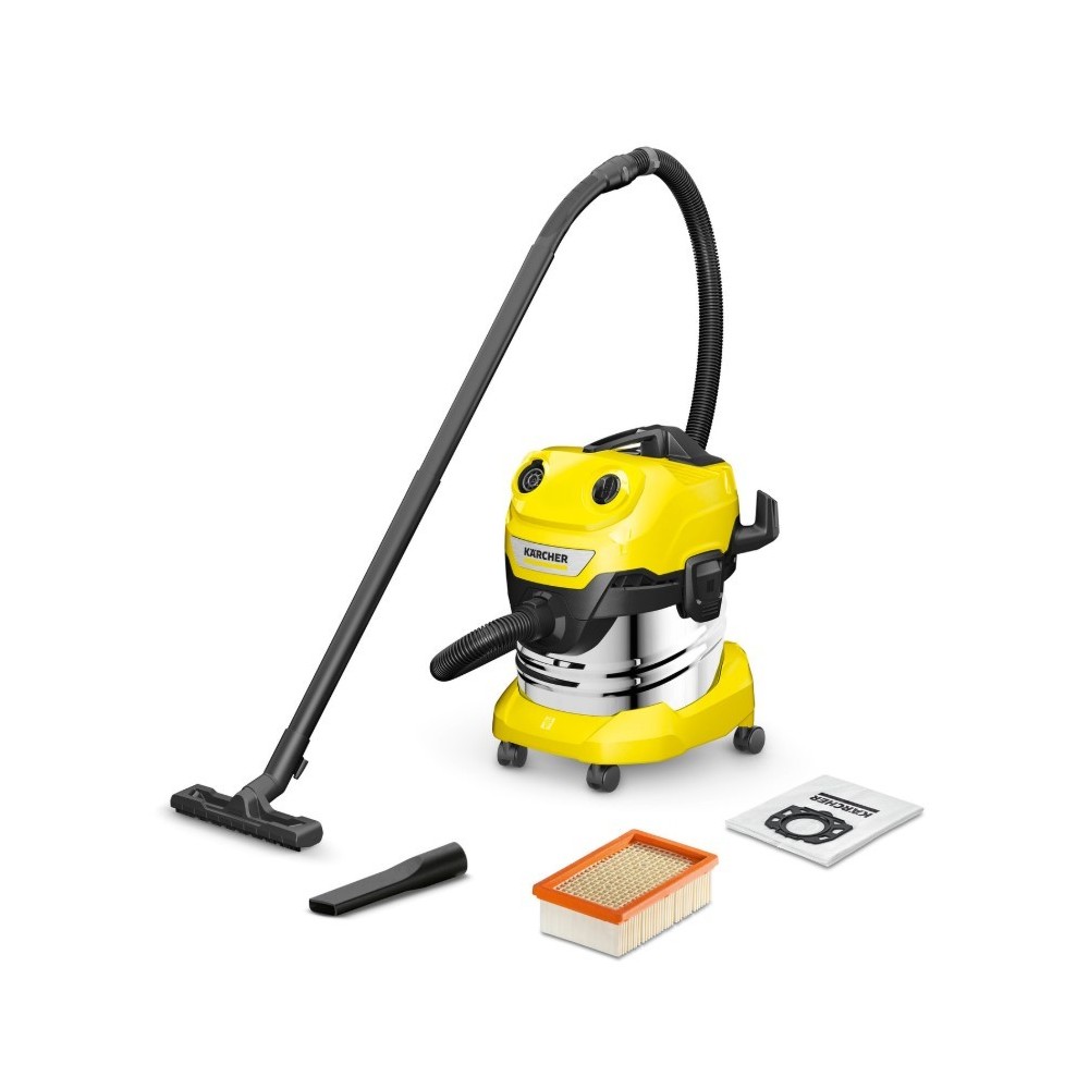 WD 4 S V-20/5/22 (1100 W / 20 l / DN 35) Odkurzacz domowo-warsztatowy Karcher