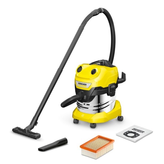 WD 4 S V-20/5/22 (1100 W / 20 l / DN 35) Odkurzacz domowo-warsztatowy Karcher
