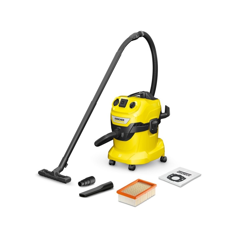 WD 4 P V-20/5/22 (240mbar, 20l) Odkurzacz Domowo-Warsztatowy Karcher