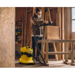 WD 4 P V-20/5/22 (240mbar, 20l) Odkurzacz Domowo-Warsztatowy Karcher