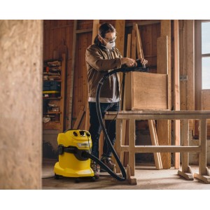 WD 4 P V-20/5/22 (240mbar, 20l) Odkurzacz Domowo-Warsztatowy Karcher