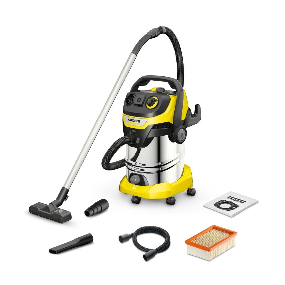 WD 6 P (260AW, 1300W, 30L) GNIAZDKO odkurzacz Karcher PRZEMYSŁOWY