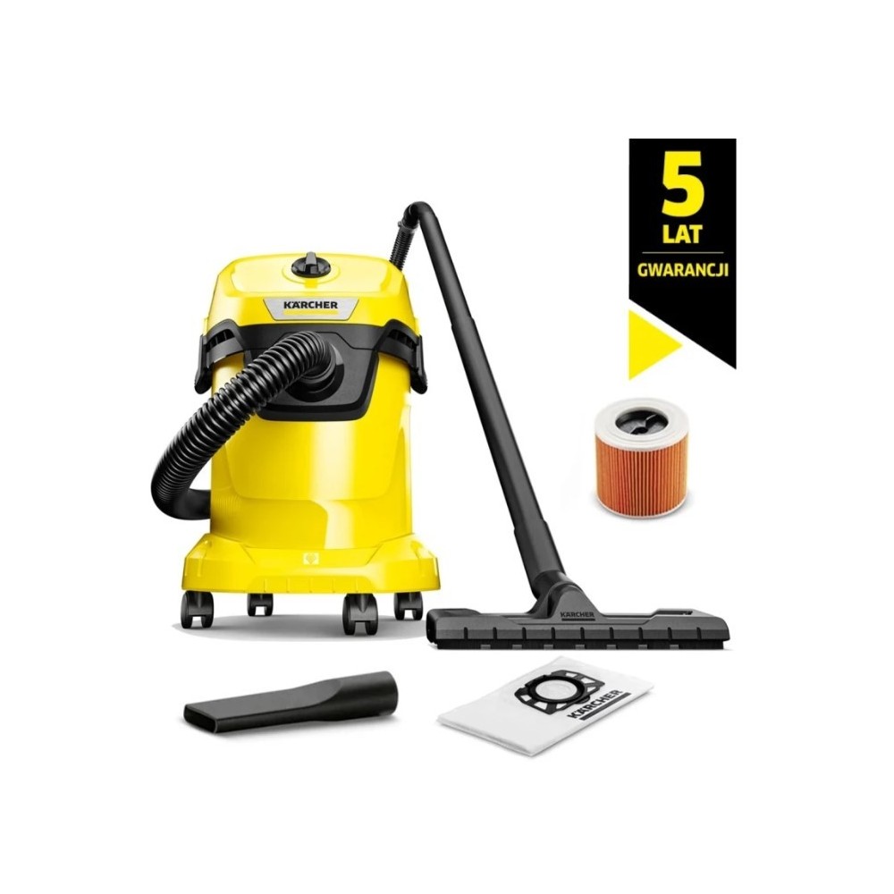 WD 3 V-17/4/20 (200AW, 1000W, 17L) odkurzacz uniwersalny Karcher