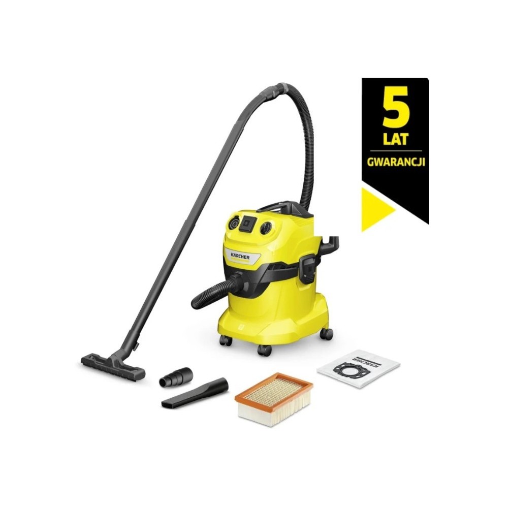 WD 4 P V-20/5/22 (240mbar, 20l) Odkurzacz Domowo-Warsztatowy Karcher