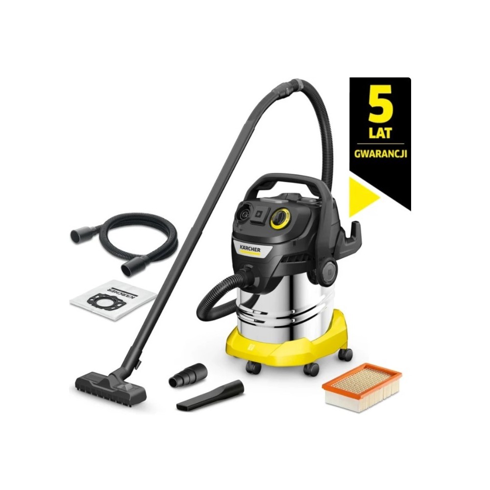 KWD 6 P S V-25/6/22 (1300W, 25l) Odkurzacz Uniwersalny Karcher
