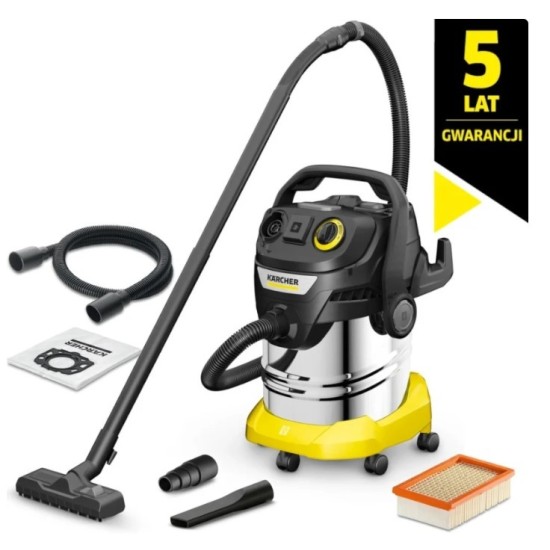 KWD 6 P S V-25/6/22 (1300W, 25l) Odkurzacz Uniwersalny Karcher