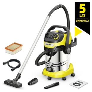 WD 6 P (260AW, 1300W, 30L) GNIAZDKO odkurzacz Karcher PRZEMYSŁOWY