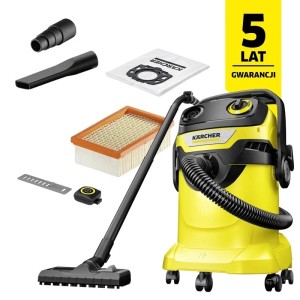 WD 5 Control 25/5/22 (260mbar, 25L) Odkurzacz Domowo-Warsztatowy Karcher