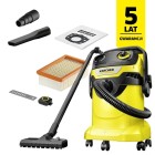 WD 5 Control 25/5/22 (260mbar, 25L) Odkurzacz Domowo-Warsztatowy Karcher