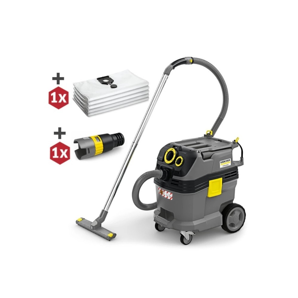 NT 30/1 TACT TE L (1380W, 30L, DN 35)  PROFESJONALNY ODKURZACZ UNIWERSALNY KARCHER
