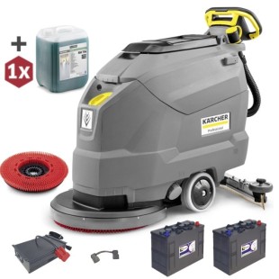 BD 50/50 C Bp Classic (2040 M²/H 50CM 50 L) szorowarka Karcher + MOCNE AKUMULATORY + ładowarka