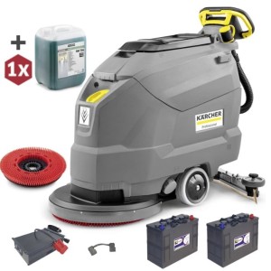 BD 50/50 C Bp Classic (2040 M²/H 50CM 50 L) szorowarka Karcher + MOCNE AKUMULATORY + ładowarka