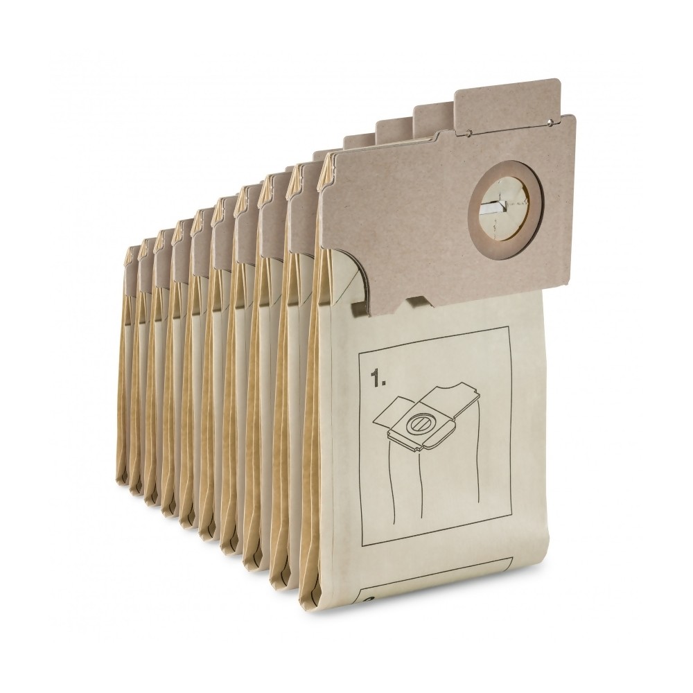 Papierowe worki filtracyjne do CV 36/2 i CV 46/2 (10 szt.)