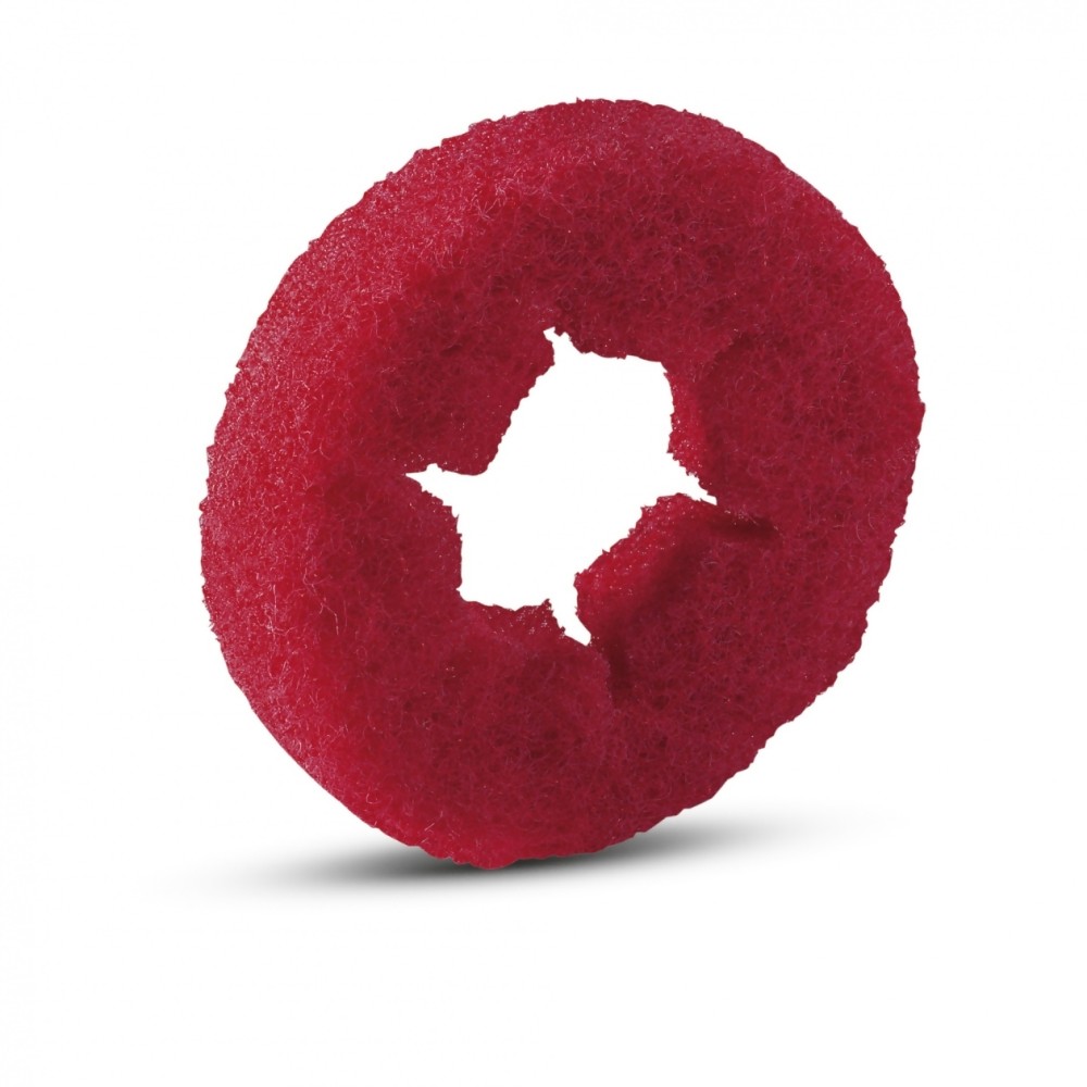 Pady walcowe średnio twarde, czerwone, 20 sztuk