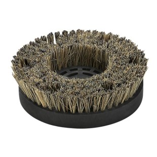 Miękka szczotka tarczowa z naturalnym włosiem, średnica 170 mm