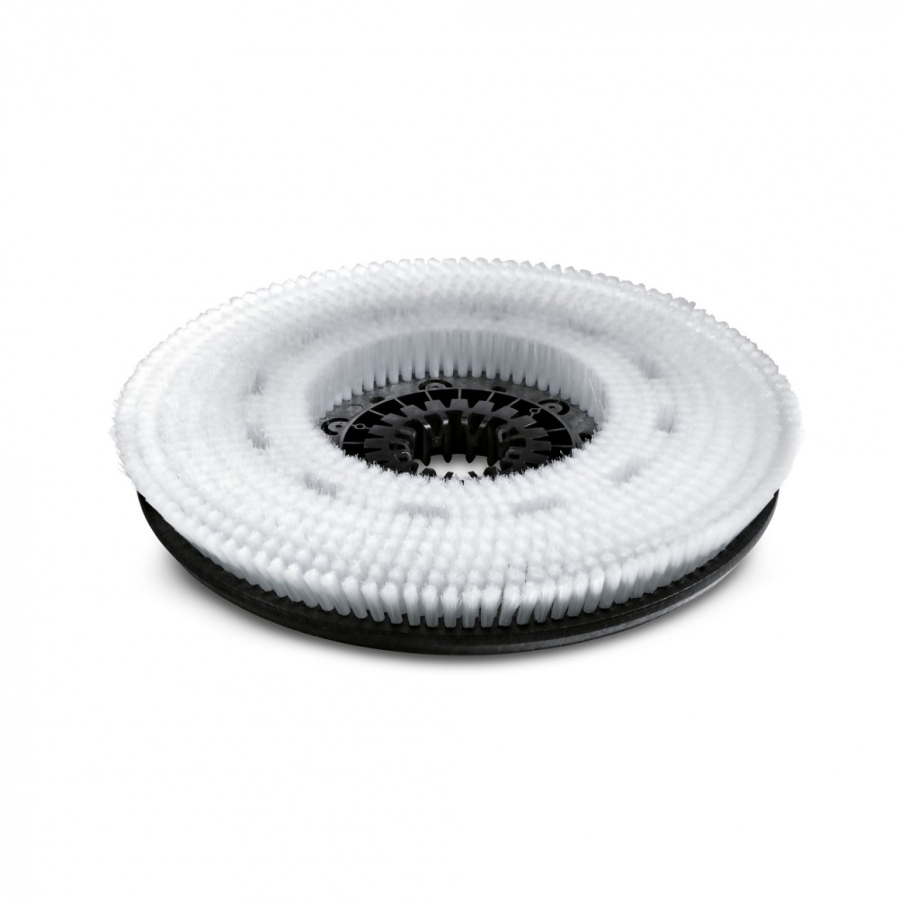 Bardzo miękka szczotka tarczowa, biała, średnica 450 mm
