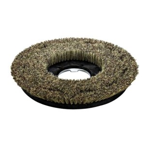 Szczotka tarczowa z naturalnym włosiem, miękka, średnica 330 mm