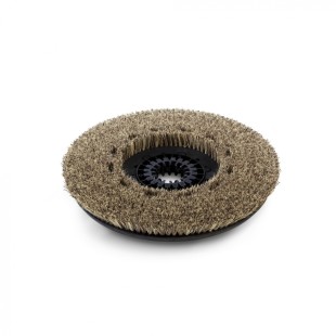 Szczotka tarczowa z naturalnym włosiem, miękka, średnica 510 mm