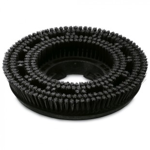 Bardzo twarda szczotka tarczowa, czarna, średnica 300 mm