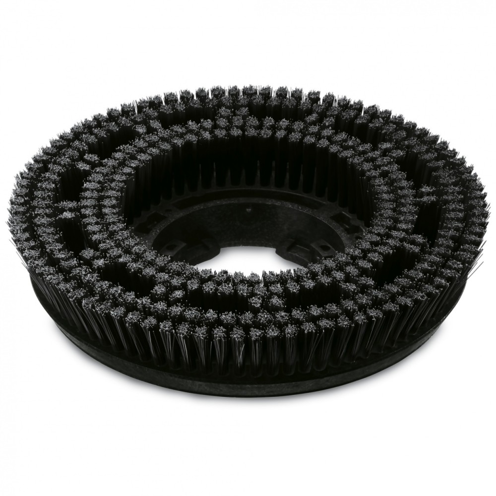 Bardzo twarda szczotka tarczowa, czarna, średnica 355 mm