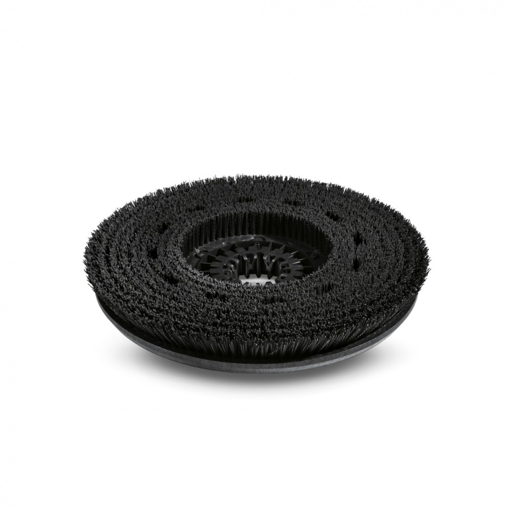 Bardzo twarda szczotka tarczowa, czarna, średnica 450 mm