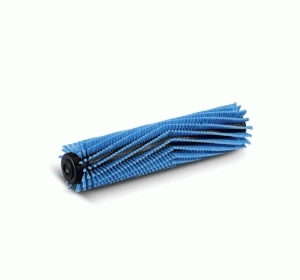 Szczotka walcowa do czyszczenia dywanów, niebieska, 400 mm