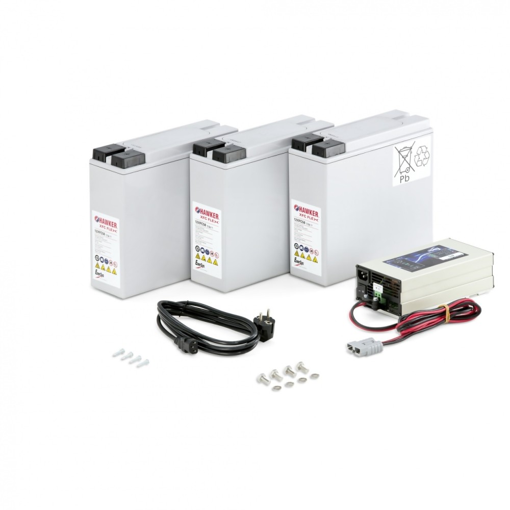 Zestaw baterii z ładowarką (zestaw I 36 V / 58 Ah)