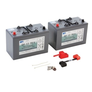 Zestaw baterii bezobsługowych (24 V / 76 Ah)
